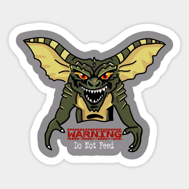 Gremlins Sticker by DreadfulThreads